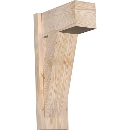 Ekena Millwork Traditional Block Smooth Outlooker, Douglas Fir, 7 1/2"W x 14"D x 26"H OUT08X14X26TRA05SDF